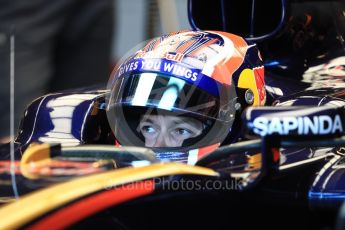 World © Octane Photographic Ltd. Scuderia Toro Rosso STR11 – Daniil Kvyat. Saturday 22nd October 2016, F1 USA Grand Prix Practice 3, Austin, Texas – Circuit of the Americas (COTA). Digital Ref :1745LB1D1876