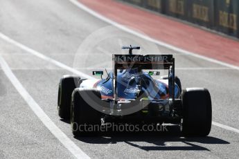 World © Octane Photographic Ltd. Sahara Force India VJM09 - Nico Hulkenberg. Saturday 22nd October 2016, F1 USA Grand Prix Practice 3, Austin, Texas – Circuit of the Americas (COTA). Digital Ref :1745LB1D1920