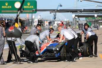 World © Octane Photographic Ltd. Manor Racing MRT05 – Esteban Ocon. Saturday 22nd October 2016, F1 USA Grand Prix Practice 3, Austin, Texas – Circuit of the Americas (COTA). Digital Ref :1745LB1D1941