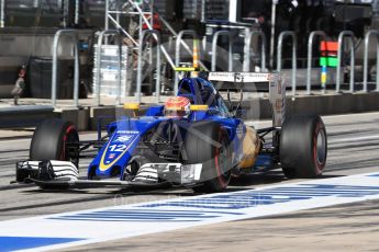 World © Octane Photographic Ltd. Sauber F1 Team C35 – Felipe Nasr. Saturday 22nd October 2016, F1 USA Grand Prix Practice 3, Austin, Texas – Circuit of the Americas (COTA). Digital Ref :1745LB1D2536