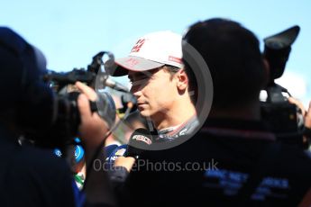 World © Octane Photographic Ltd. Haas F1 Team VF-16 - Esteban Gutierrez. Saturday 22nd October 2016, F1 USA Grand Prix Qualifying, Austin, Texas – Circuit of the Americas (COTA). Digital Ref :1747LB1D2766