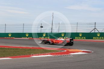 World © Octane Photographic Ltd. Scuderia Ferrari SF16-H – Sebastian Vettel. Sunday 23rd October 2016, F1 USA Grand Prix Race, Austin, Texas – Circuit of the Americas (COTA). Digital Ref : 1749LB1D3991