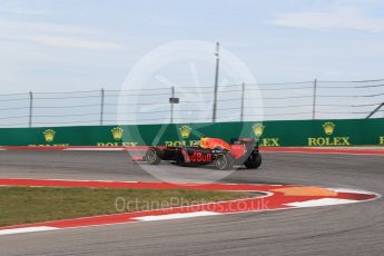 World © Octane Photographic Ltd. Red Bull Racing RB12 – Daniel Ricciardo. Sunday 23rd October 2016, F1 USA Grand Prix Race, Austin, Texas – Circuit of the Americas (COTA). Digital Ref : 1749LB1D4019