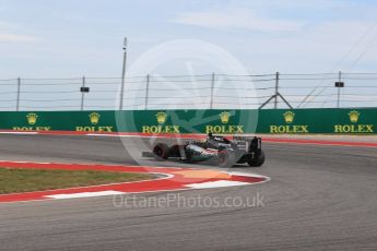 World © Octane Photographic Ltd. Sahara Force India VJM09 - Sergio Perez. Sunday 23rd October 2016, F1 USA Grand Prix Race, Austin, Texas – Circuit of the Americas (COTA). Digital Ref : 1749LB1D4040