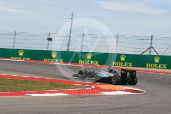 World © Octane Photographic Ltd. Mercedes AMG Petronas W07 Hybrid – Lewis Hamilton. Sunday 23rd October 2016, F1 USA Grand Prix Race, Austin, Texas – Circuit of the Americas (COTA). Digital Ref : 1749LB1D4065