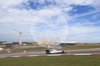 World © Octane Photographic Ltd. Williams Martini Racing, Williams Mercedes FW38 – Valtteri Bottas. Sunday 23rd October 2016, F1 USA Grand Prix Race, Austin, Texas – Circuit of the Americas (COTA). Digital Ref : 1749LB2D5949