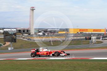World © Octane Photographic Ltd. Scuderia Ferrari SF16-H – Sebastian Vettel. Sunday 23rd October 2016, F1 USA Grand Prix Race, Austin, Texas – Circuit of the Americas (COTA). Digital Ref : 1749LB2D5965