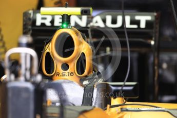 World © Octane Photographic Ltd. Renault Sport F1 Team RS16 intake. Thursday 20th October 2016, F1 USA Grand Prix, Austin, Texas – Circuit of the Americas (COTA). Digital Ref :