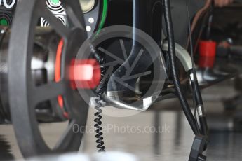 World © Octane Photographic Ltd. McLaren Honda MP4-31 base of body turning vane. Thursday 20th October 2016, F1 USA Grand Prix, Austin, Texas – Circuit of the Americas (COTA). Digital Ref :