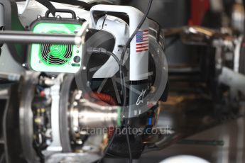 World © Octane Photographic Ltd. Haas F1 Team VF-16 body turning vane. Thursday 20th October 2016, F1 USA Grand Prix, Austin, Texas – Circuit of the Americas (COTA). Digital Ref :