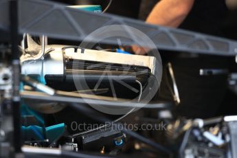 World © Octane Photographic Ltd. Formula 1 - Belgian Grand Prix - Thursday - Pit Lane. Mercedes AMG Petronas F1 W08 EQ Energy+. Circuit de Spa Francorchamps, Belgium. Thursday 24th August 2017. Digital Ref: 1918LB1D3933