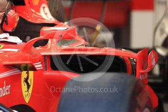 World © Octane Photographic Ltd. Formula 1 - Belgian Grand Prix - Thursday - Pit Lane. Scuderia Ferrari SF70H. Circuit de Spa Francorchamps, Belgium. Thursday 24th August 2017. Digital Ref: 1918LB1D3985