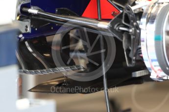 World © Octane Photographic Ltd. Formula 1 - Belgian Grand Prix - Thursday - Pit Lane. Scuderia Toro Rosso STR12. Circuit de Spa Francorchamps, Belgium. Thursday 24th August 2017. Digital Ref: 1918LB1D4045