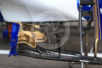 World © Octane Photographic Ltd. Formula 1 - Belgian Grand Prix - Thursday - Pit Lane. Sauber F1 Team C36. Circuit de Francorchamps, Belgium. Thursday 24th August 2017. Digital Ref: 1918LB2D5554