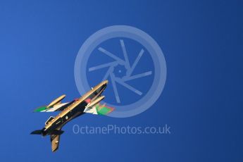 World © Octane Photographic Ltd. UAE Al Fursan (The Knights) Air Display Team – Aermacchi MB-339A. Saturday 25th November 2017, F1 Abu Dhabi GP - Yas Marina circuit, Abu Dhabi. Digital Ref : 2011CB1L8109