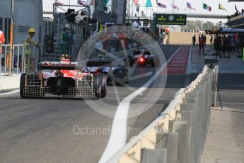 World © Octane Photographic Ltd. Formula 1 - Abu Dhabi Grand Prix - Friday Practice 1. Kimi Raikkonen - Scuderia Ferrari SF70H. Yas Marina Circuit, Abu Dhabi. Friday 24th November 2017. Digital Ref: