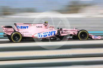 World © Octane Photographic Ltd. Formula 1 - Abu Dhabi Grand Prix - Friday Practice 1. George Russell - Sahara Force India VJM10F1 Reserve Driver. Yas Marina Circuit, Abu Dhabi. Friday 24th November 2017. Digital Ref: