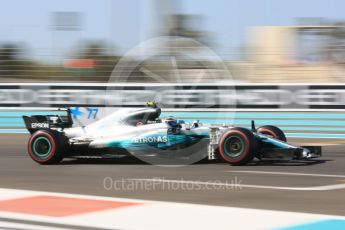 World © Octane Photographic Ltd. Formula 1 - Abu Dhabi Grand Prix - Friday Practice 1. Valtteri Bottas - Mercedes AMG Petronas F1 W08 EQ Energy+. Yas Marina Circuit, Abu Dhabi. Friday 24th November 2017. Digital Ref: