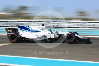 World © Octane Photographic Ltd. Formula 1 - Abu Dhabi Grand Prix - Friday Practice 1. Felipe Massa - Williams Martini Racing FW40. Yas Marina Circuit, Abu Dhabi. Friday 24th November 2017. Digital Ref: