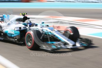 World © Octane Photographic Ltd. Formula 1 - Abu Dhabi Grand Prix - Thursday Practice 1. Valtteri Bottas - Mercedes AMG Petronas F1 W08 EQ Energy+. Yas Marina Circuit, Abu Dhabi. Friday 24th November 2017. Digital Ref: