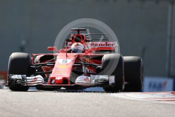 World © Octane Photographic Ltd. Formula 1 - Abu Dhabi Grand Prix - Friday Practice 1. Sebastian Vettel - Scuderia Ferrari SF70H. Yas Marina Circuit, Abu Dhabi. Friday 24th November 2017. Digital Ref: