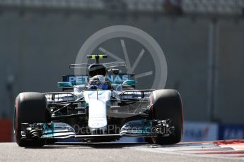 World © Octane Photographic Ltd. Formula 1 - Abu Dhabi Grand Prix - Friday Practice 1. Valtteri Bottas - Mercedes AMG Petronas F1 W08 EQ Energy+. Yas Marina Circuit, Abu Dhabi. Friday 24th November 2017. Digital Ref: