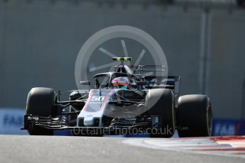 World © Octane Photographic Ltd. Formula 1 - British Grand Prix. Antonio Giovinazzi with HALO - Haas F1 Team VF-17 Reserve Driver. Yas Marina Circuit, Abu Dhabi. Friday 24th November 2017. Digital Ref: