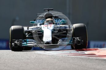 World © Octane Photographic Ltd. Formula 1 - Abu Dhabi Grand Prix - Friday Practice 1. Lewis Hamilton - Mercedes AMG Petronas F1 W08 EQ Energy+. Yas Marina Circuit, Abu Dhabi. Friday 24th November 2017. Digital Ref: