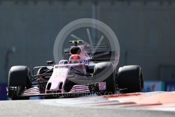 World © Octane Photographic Ltd. Formula 1 - Abu Dhabi Grand Prix - Friday Practice 1. George Russell - Sahara Force India VJM10F1 Reserve Driver. Yas Marina Circuit, Abu Dhabi. Friday 24th November 2017. Digital Ref: