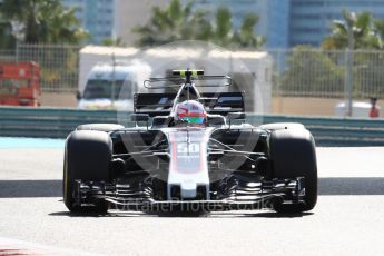 World © Octane Photographic Ltd. Formula 1 - British Grand Prix. Antonio Giovinazzi - Haas F1 Team VF-17 Reserve Driver. Yas Marina Circuit, Abu Dhabi. Friday 24th November 2017. Digital Ref:
