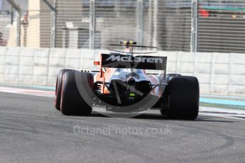 World © Octane Photographic Ltd. Formula 1 - Abu Dhabi Grand Prix - Friday Practice 1. Stoffel Vandoorne - McLaren Honda MCL32. Yas Marina Circuit, Abu Dhabi. Friday 24th November 2017. Digital Ref: