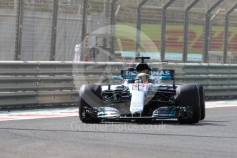 World © Octane Photographic Ltd. Formula 1 - Abu Dhabi Grand Prix - Friday Practice 1. Lewis Hamilton - Mercedes AMG Petronas F1 W08 EQ Energy+. Yas Marina Circuit, Abu Dhabi. Friday 24th November 2017. Digital Ref: