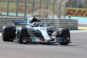 World © Octane Photographic Ltd. Formula 1 - Abu Dhabi Grand Prix - Friday Practice 1. Valtteri Bottas - Mercedes AMG Petronas F1 W08 EQ Energy+. Yas Marina Circuit, Abu Dhabi. Friday 24th November 2017. Digital Ref: