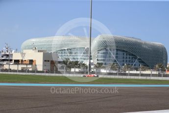 World © Octane Photographic Ltd. Formula 1 - Abu Dhabi Grand Prix - Friday Practice 1. Kimi Raikkonen - Scuderia Ferrari SF70H. Yas Marina Circuit, Abu Dhabi. Friday 24th November 2017. Digital Ref: