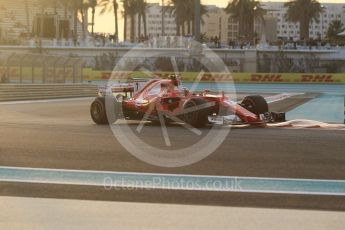 World © Octane Photographic Ltd. Formula 1 - Abu Dhabi Grand Prix - Friday - Practice 2. Kimi Raikkonen - Scuderia Ferrari SF70H. Yas Marina Circuit, Abu Dhabi. Friday 24th November 2017. Digital Ref: 2003CB1L6062
