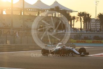 World © Octane Photographic Ltd. Formula 1 - Abu Dhabi Grand Prix - Friday - Practice 2. Lewis Hamilton - Mercedes AMG Petronas F1 W08 EQ Energy+. Yas Marina Circuit, Abu Dhabi. Friday 24th November 2017. Digital Ref: 2003CB1L6168