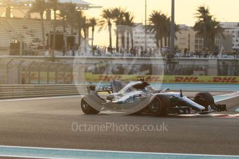 World © Octane Photographic Ltd. Formula 1 - Abu Dhabi Grand Prix - Friday - Practice 2. Valtteri Bottas - Mercedes AMG Petronas F1 W08 EQ Energy+. Yas Marina Circuit, Abu Dhabi. Friday 24th November 2017. Digital Ref: 2003CB1L6228