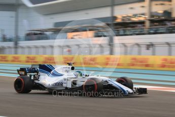 World © Octane Photographic Ltd. Formula 1 - Abu Dhabi Grand Prix - Friday - Practice 2. Felipe Massa - Williams Martini Racing FW40. Yas Marina Circuit, Abu Dhabi. Friday 24th November 2017. Digital Ref: 2003CB1L6640