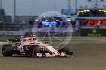 World © Octane Photographic Ltd. Formula 1 - Abu Dhabi Grand Prix - Friday - Practice 2. Esteban Ocon - Sahara Force India VJM10. Yas Marina Circuit, Abu Dhabi. Friday 24th November 2017. Digital Ref: 2003CB1L6748