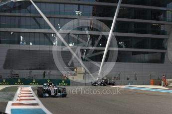 World © Octane Photographic Ltd. Formula 1 - Abu Dhabi Grand Prix - Friday - Practice 2. Lewis Hamilton - Mercedes AMG Petronas F1 W08 EQ Energy+. Yas Marina Circuit, Abu Dhabi. Friday 24th November 2017. Digital Ref: 2003CB1L6798