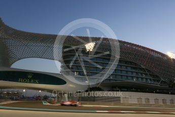 World © Octane Photographic Ltd. Formula 1 - Abu Dhabi Grand Prix - Friday - Practice 2. Sergio Perez - Sahara Force India VJM10. Yas Marina Circuit, Abu Dhabi. Friday 24th November 2017. Digital Ref: 2003CB5D0108