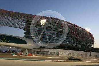 World © Octane Photographic Ltd. Formula 1 - Abu Dhabi Grand Prix - Friday - Practice 2. Kevin Magnussen - Haas F1 Team VF-17. Yas Marina Circuit, Abu Dhabi. Friday 24th November 2017. Digital Ref: 2003CB5D0157