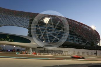 World © Octane Photographic Ltd. Formula 1 - Abu Dhabi Grand Prix - Friday - Practice 2. Sebastian Vettel - Scuderia Ferrari SF70H. Yas Marina Circuit, Abu Dhabi. Friday 24th November 2017. Digital Ref: 2003CB5D0159