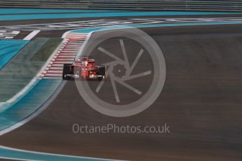 World © Octane Photographic Ltd. Formula 1 - Abu Dhabi Grand Prix - Friday - Practice 2. Sebastian Vettel - Scuderia Ferrari SF70H. Yas Marina Circuit, Abu Dhabi. Friday 24th November 2017. Digital Ref: 2003LB1D3072