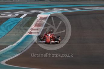 World © Octane Photographic Ltd. Formula 1 - Abu Dhabi Grand Prix - Friday - Practice 2. Sebastian Vettel - Scuderia Ferrari SF70H. Yas Marina Circuit, Abu Dhabi. Friday 24th November 2017. Digital Ref: 2003LB1D3135