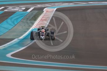World © Octane Photographic Ltd. Formula 1 - Abu Dhabi Grand Prix - Friday - Practice 2. Kevin Magnussen - Haas F1 Team VF-17. Yas Marina Circuit, Abu Dhabi. Friday 24th November 2017. Digital Ref: 2003LB1D3278