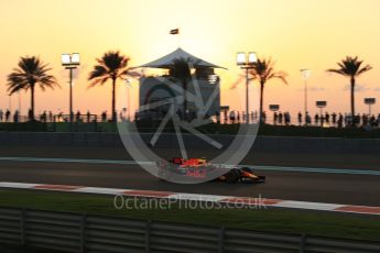 World © Octane Photographic Ltd. Formula 1 - Abu Dhabi Grand Prix - Friday - Practice 2. Max Verstappen - Red Bull Racing RB13. Yas Marina Circuit, Abu Dhabi. Friday 24th November 2017. Digital Ref: 2003LB2D8634