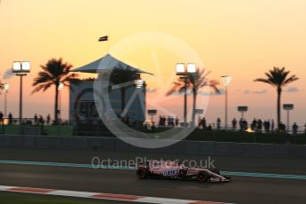 World © Octane Photographic Ltd. Formula 1 - Abu Dhabi Grand Prix - Friday - Practice 2. Esteban Ocon - Sahara Force India VJM10. Yas Marina Circuit, Abu Dhabi. Friday 24th November 2017. Digital Ref: 2003LB2D8797
