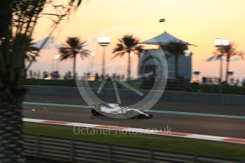 World © Octane Photographic Ltd. Formula 1 - Abu Dhabi Grand Prix - Friday - Practice 2. Lance Stroll - Williams Martini Racing FW40. Yas Marina Circuit, Abu Dhabi. Friday 24th November 2017. Digital Ref: 2003LB2D8820