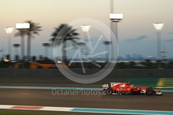 World © Octane Photographic Ltd. Formula 1 - Abu Dhabi Grand Prix - Friday - Practice 2. Kimi Raikkonen - Scuderia Ferrari SF70H. Yas Marina Circuit, Abu Dhabi. Friday 24th November 2017. Digital Ref: 2003LB2D9228